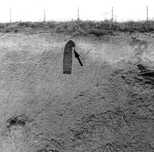 Cunicolo etrusco. Via Appia, Roma.